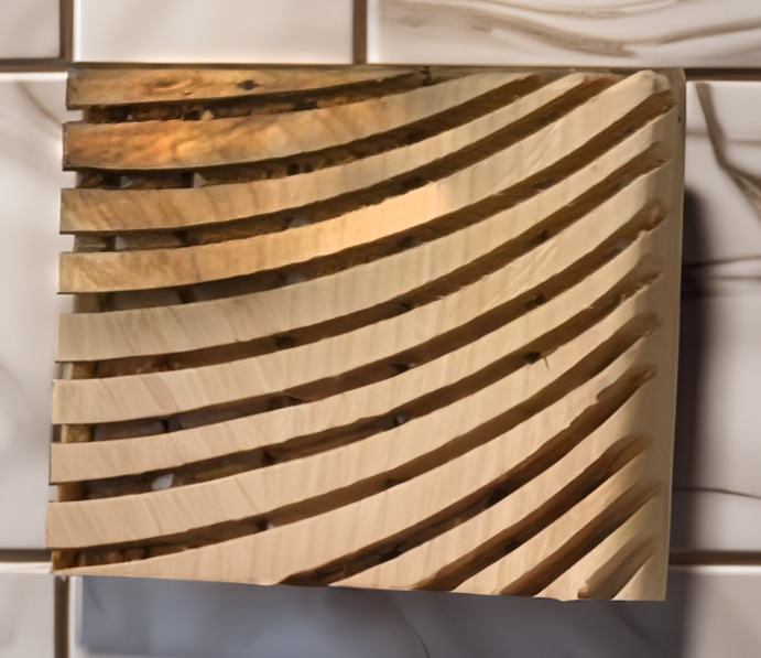 Fancy Cedar Soap Holder